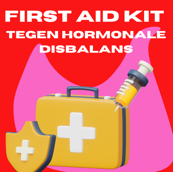 First Aid Kit tegen hormonale disbalans Boost Your Energy Coach