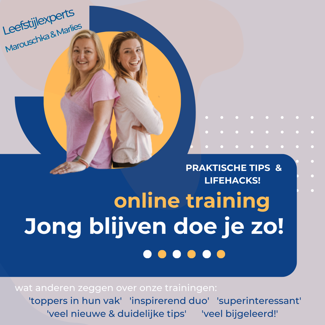 Online training jong blijven doe je zo! Boost Your Energy Coach